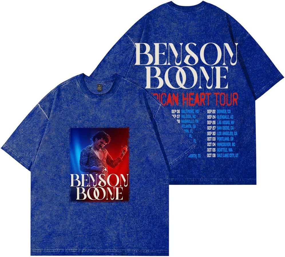Benson Boone ベンソンブーン　Tシャツ Benson Boone T-Shirts for Women Men Sweatshirt Streetwear