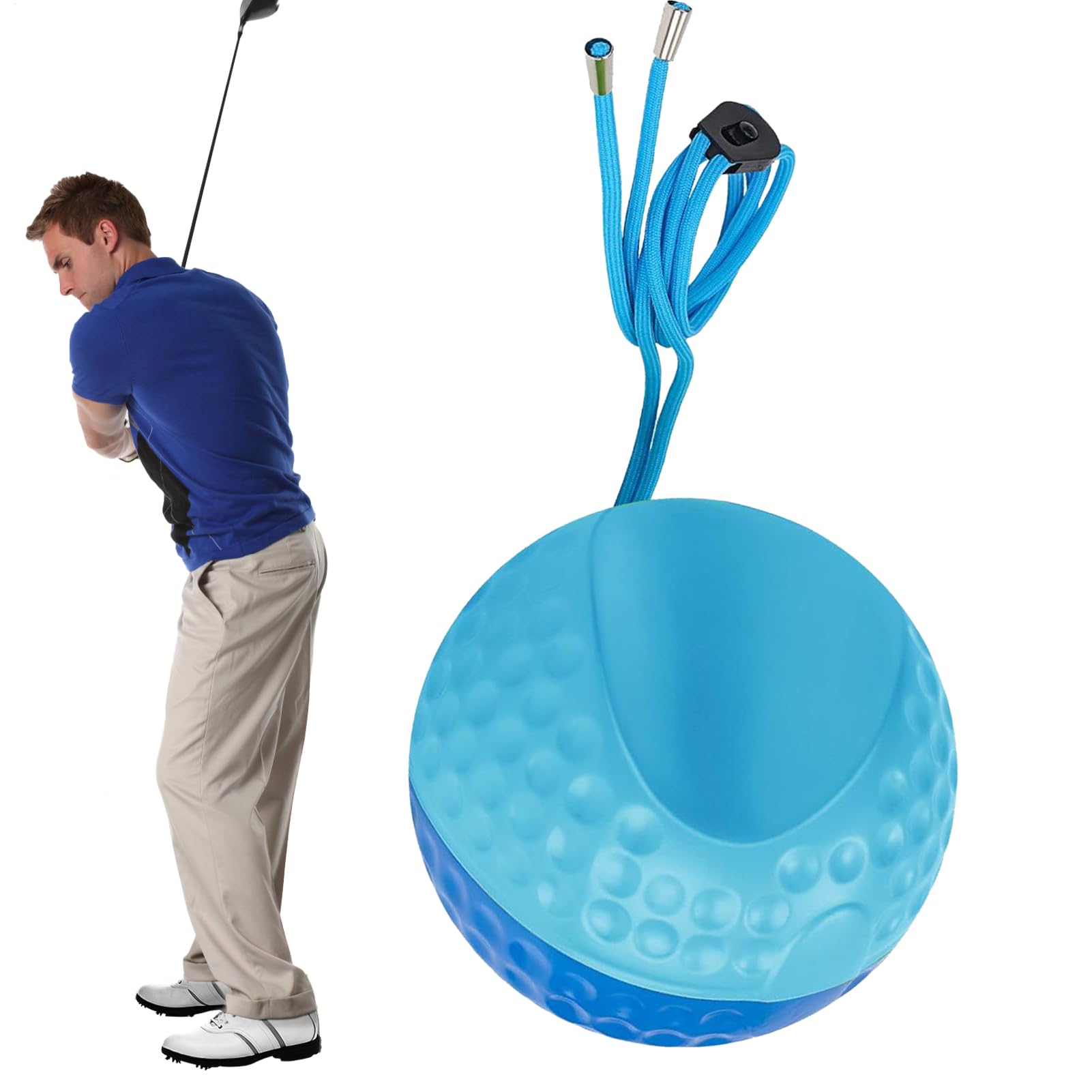 Golf Training Aids - Golf Training Aid Ball - Swing Equipment for Practice Hitting Men Sports Beginners Indoor Outdoor Putting