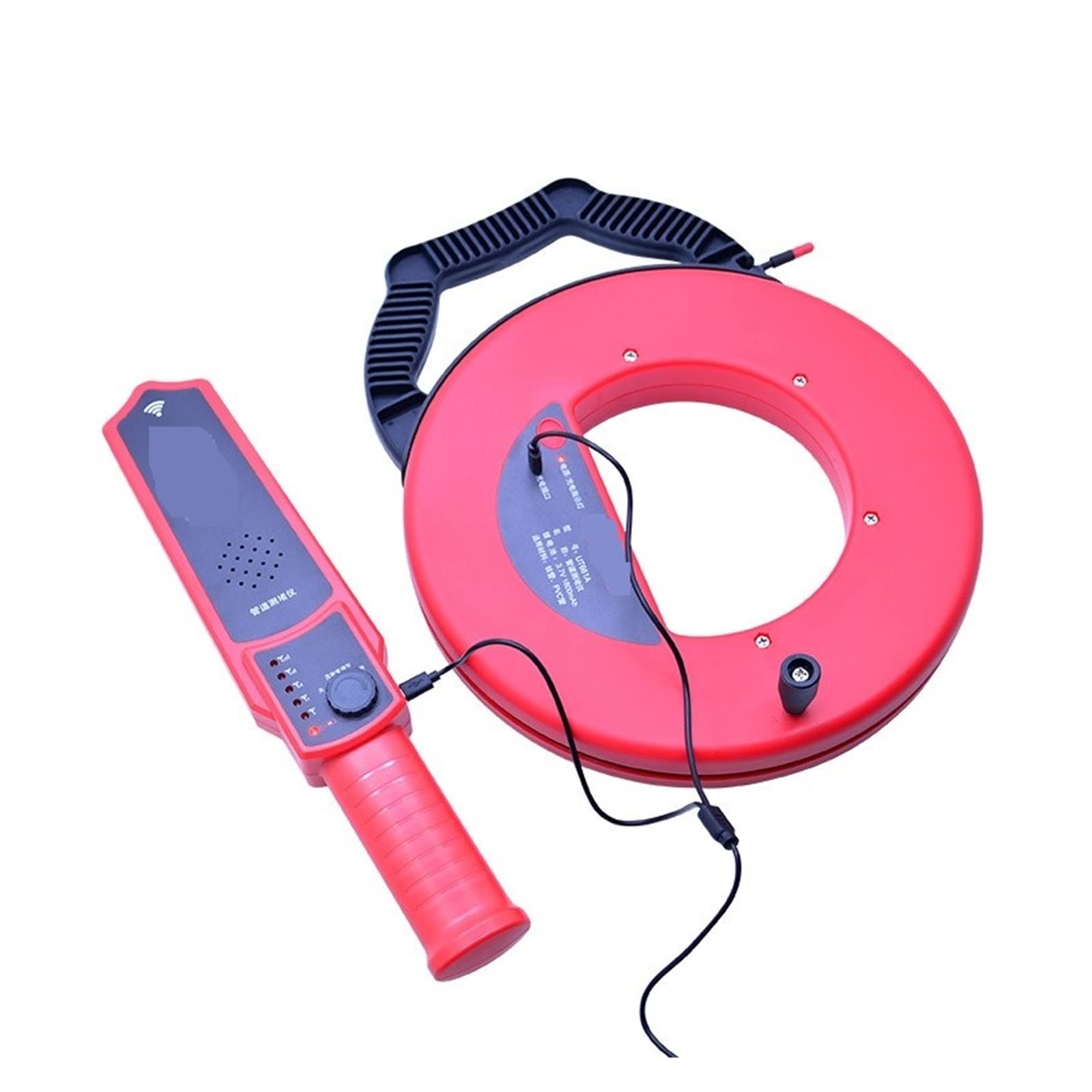 Detector de Pared, Detector de bloqueo de tuberías de hierro de PVC for pared, herramienta de diagnóstico, escáner, bloqueo de tuberías, instrumento de fontanería(661A)