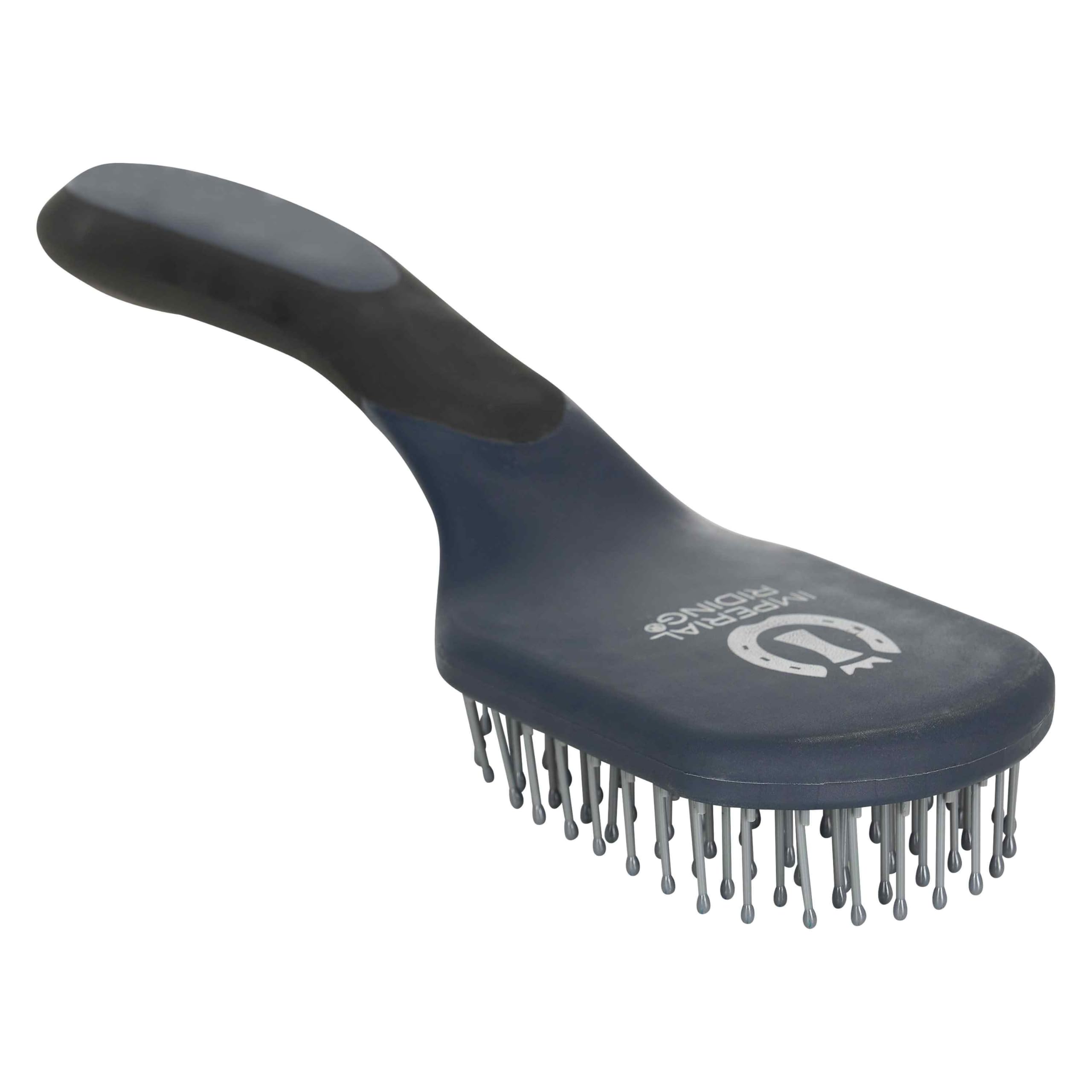 Imperial Riding IRH Boomerang Horse Mane and Tail Brush (One Size) (Navy)