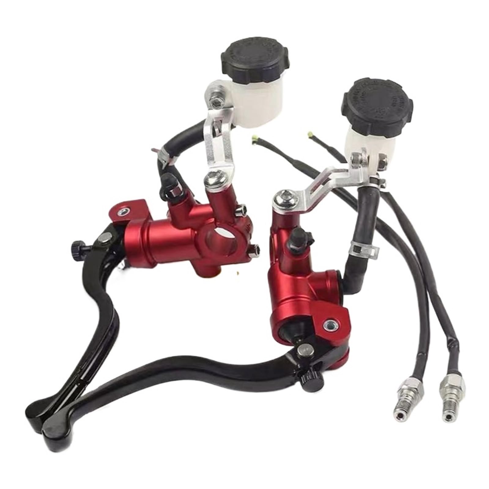 Leva frizione freno moto 7 8" 22mm per Yamaha per Kawasaki per Suzuki Freno frizione universale per moto(Black right)