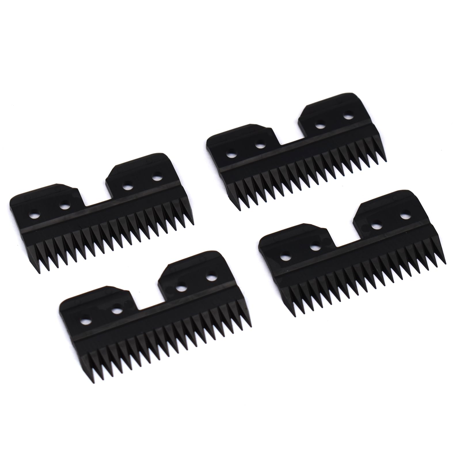 Lame di ricambio professionali per tagliacapelli a 18 denti, in ceramica, con zirconia, per tosatrici Oster A5, a alimentazione rapida, perfette sia per la toelettatura di animali domestici che per