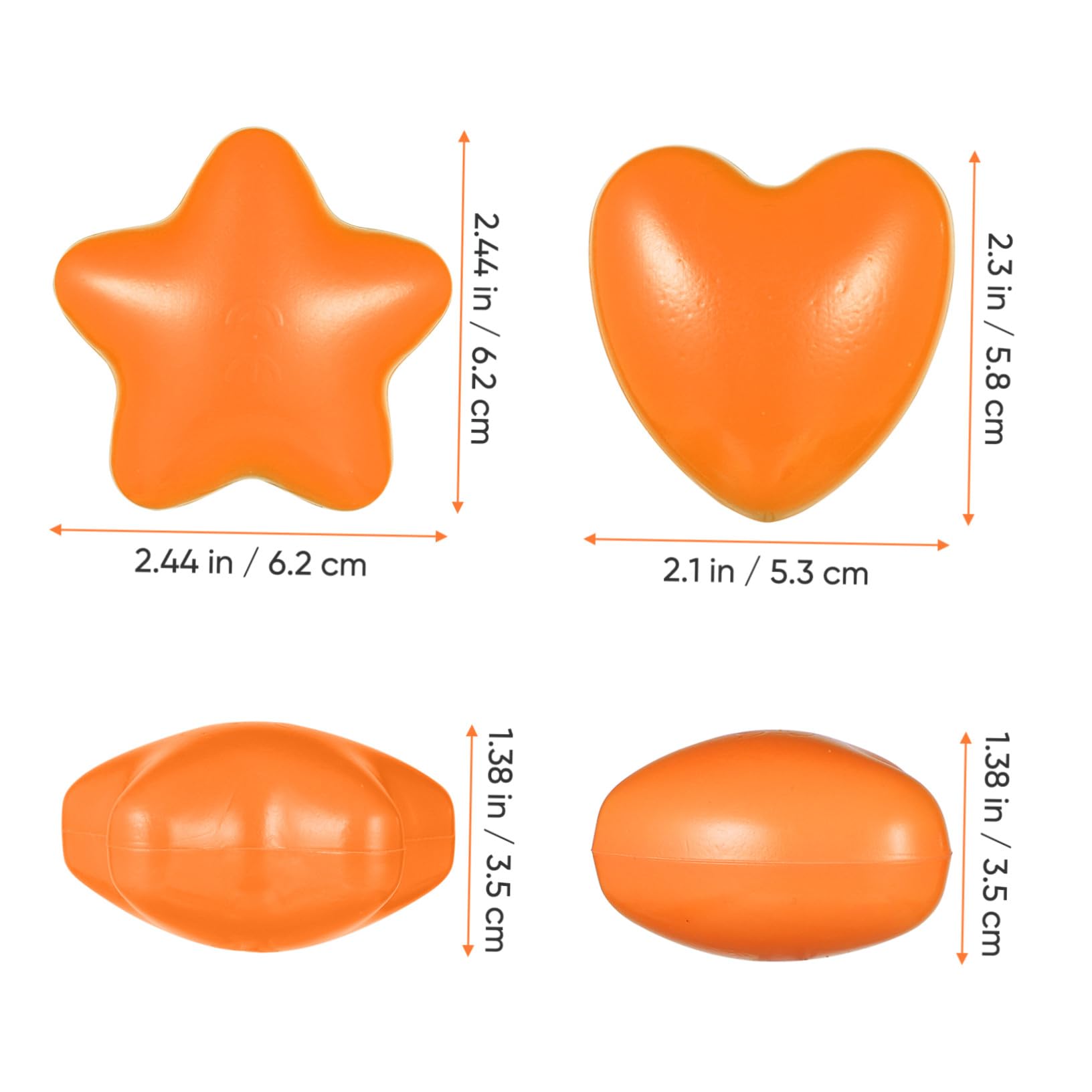 Palline a Stella per Piscina 100 Pezzi in Plastica per Bambini