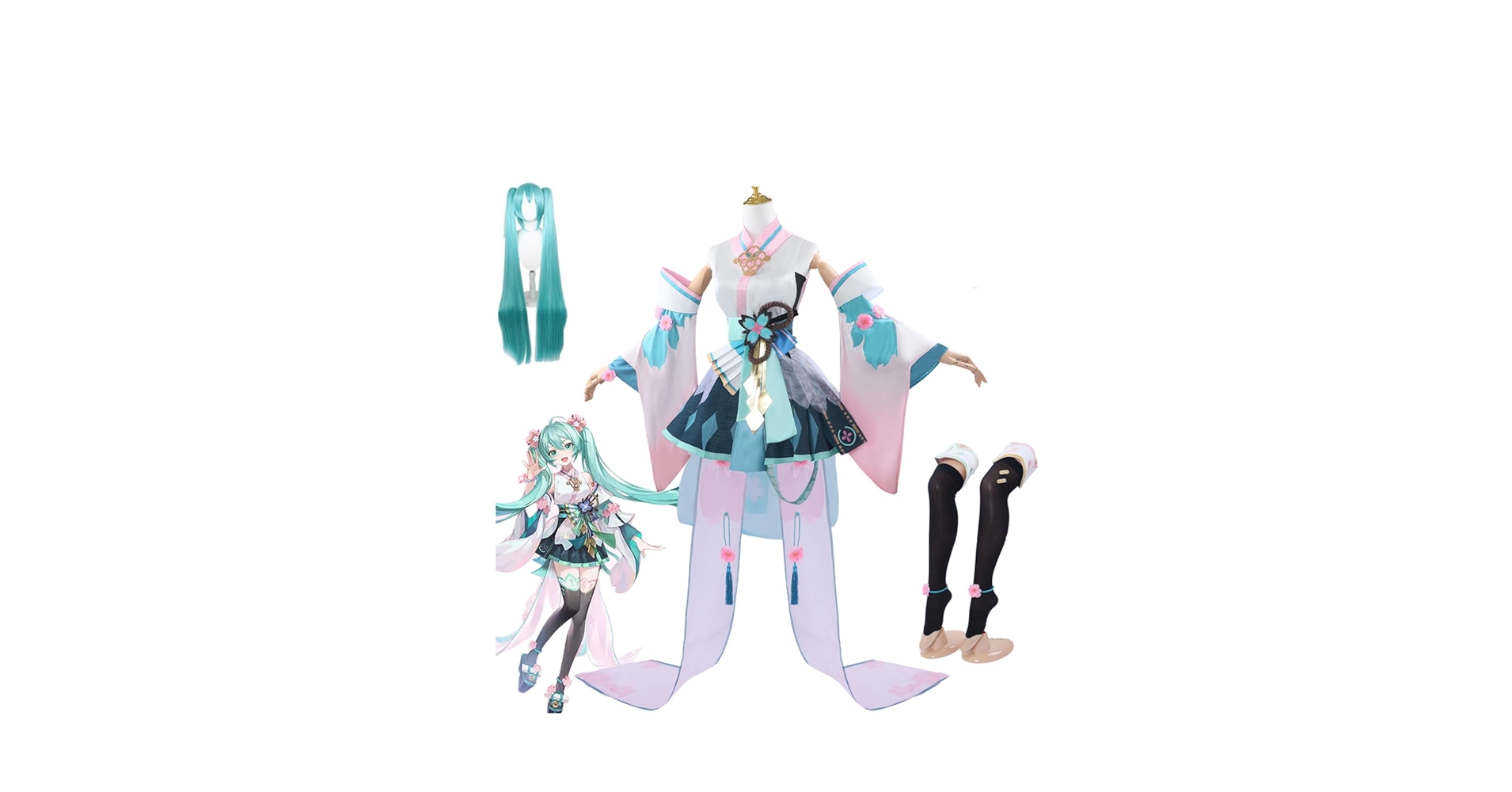 Amazon.co.jp: [Viiipcos] Onmyoji Hatsune Miku Sakura Miku
