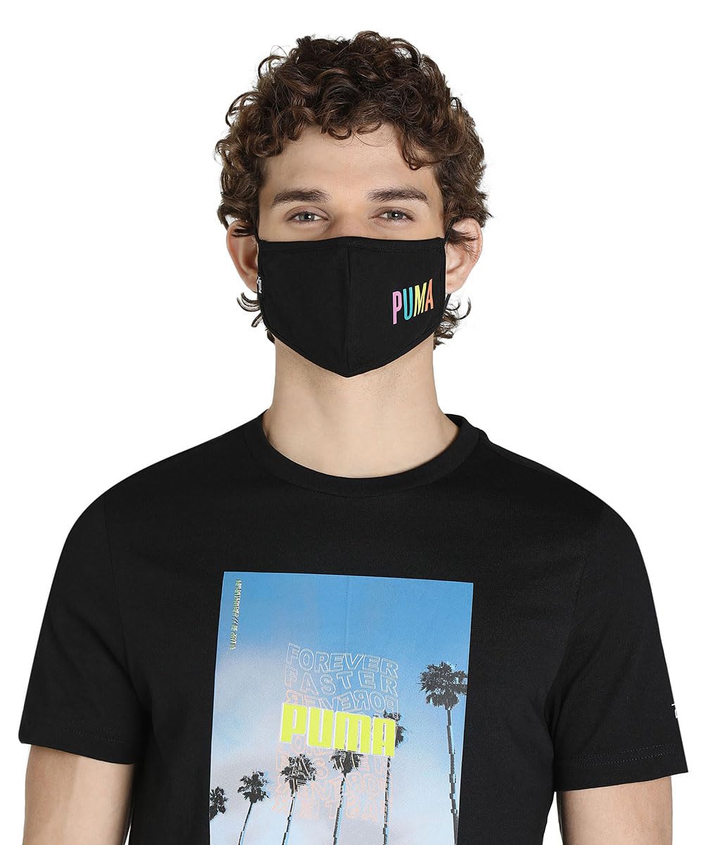 PUMA | SWxP Face Mask Pack of 2 | Black-Nitro Blue-AOP | M-picture-12