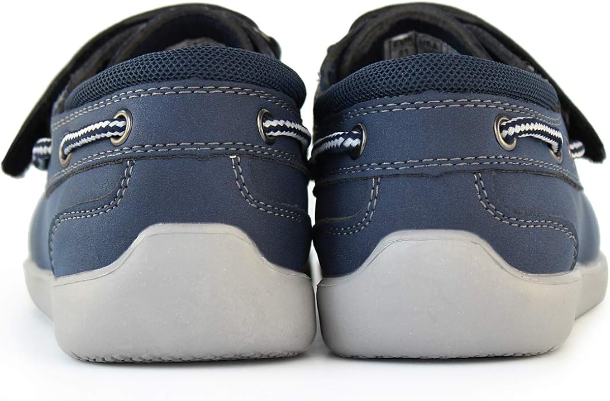 Hawkwell Kids Boys Loafers School Casual Boat Shoes(Toddler/Little Kid) 3 Little Kid 2129-navy