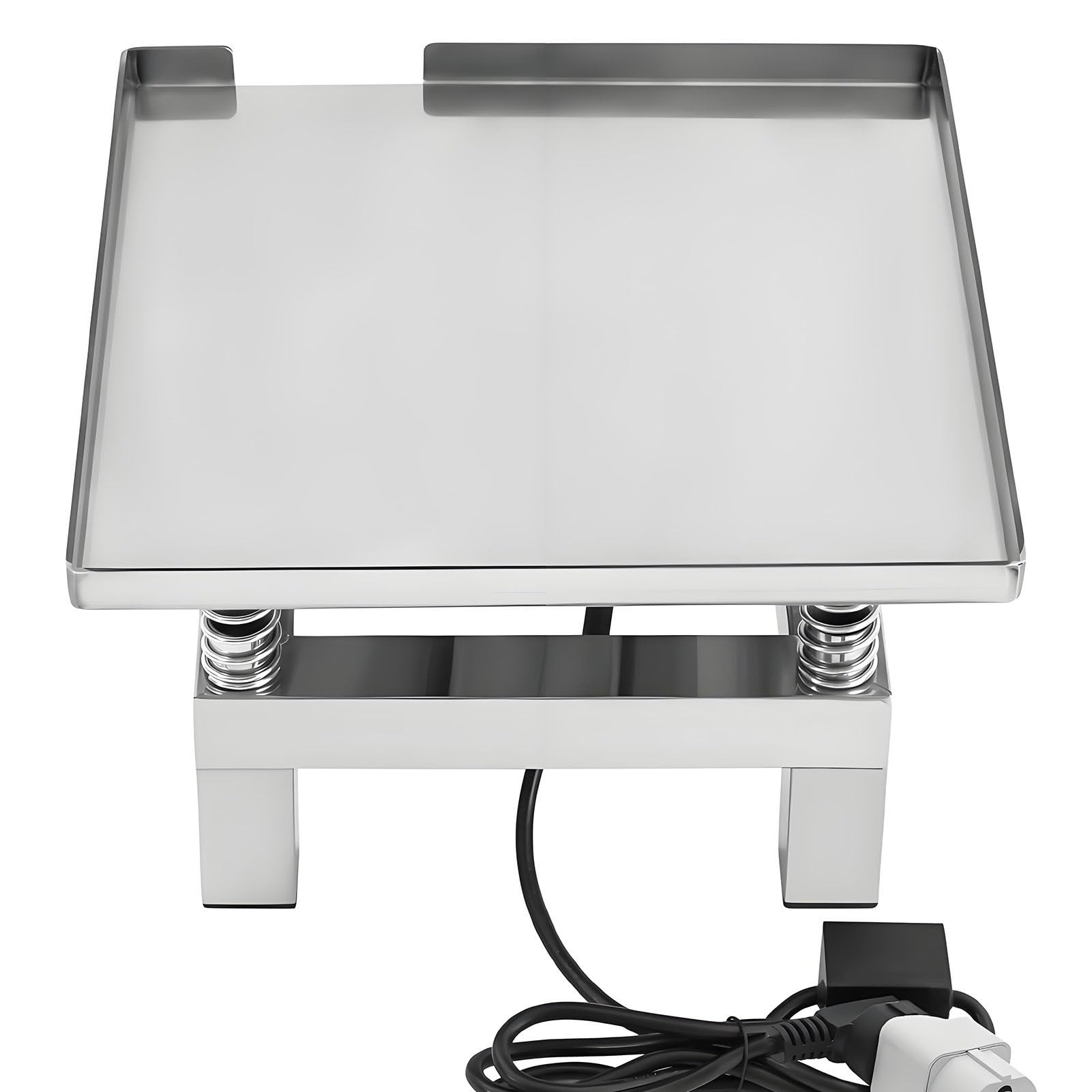 Banc d'essai de vibration électrique en acier inoxydable 50x50cm