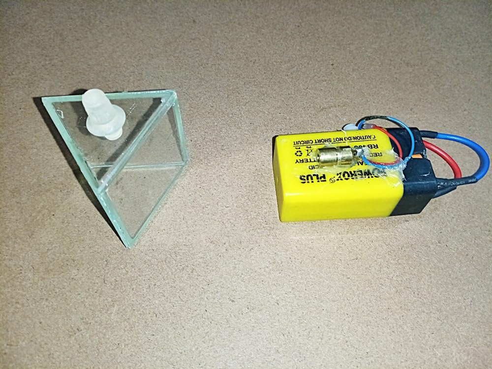 Determination of Refractive Indices Using Hollow Prism & Laser For School Science Physics Project/Working Model/Teaching Aid for Science Students-image-42