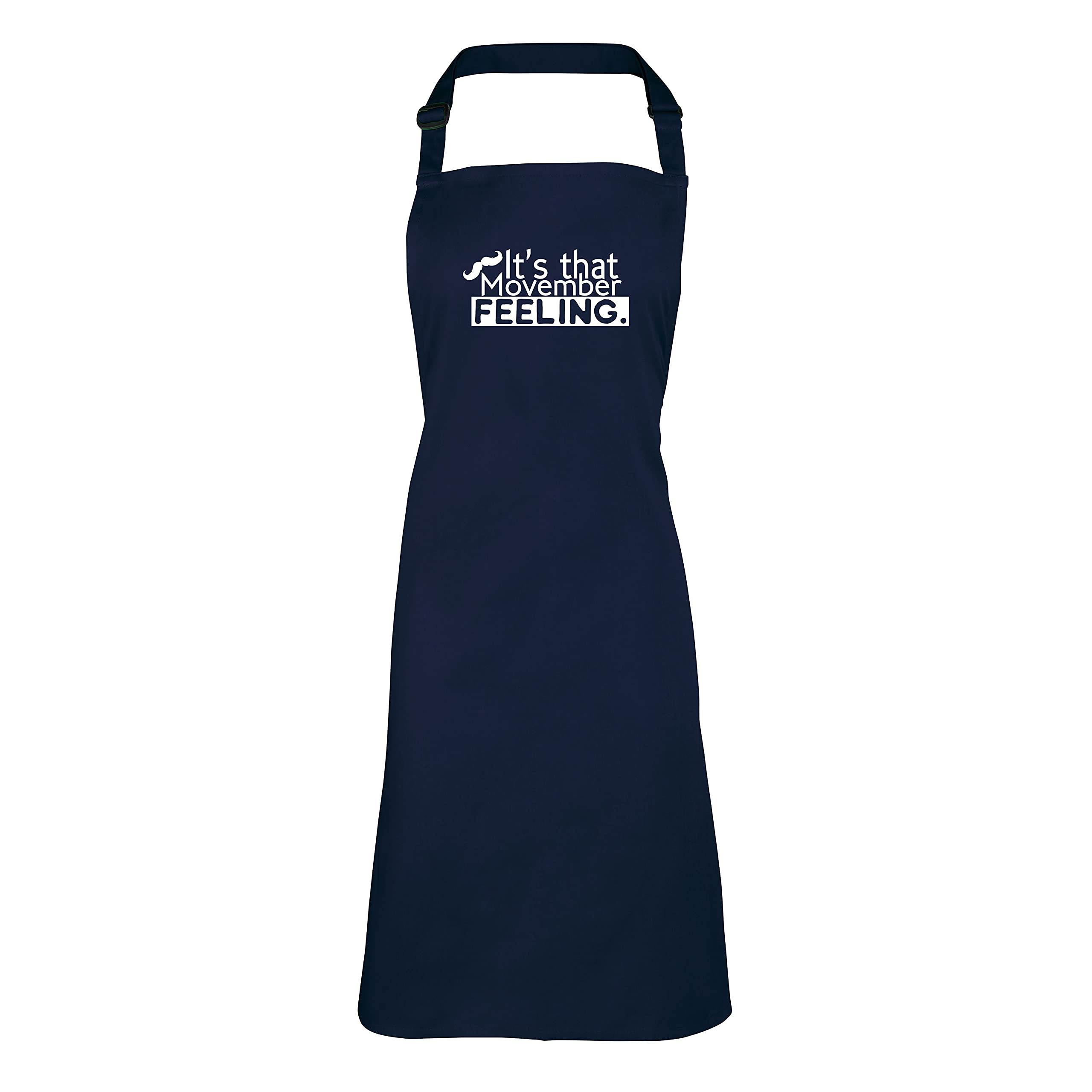 Shopagift It's a Movember Feeling Apron - Navy