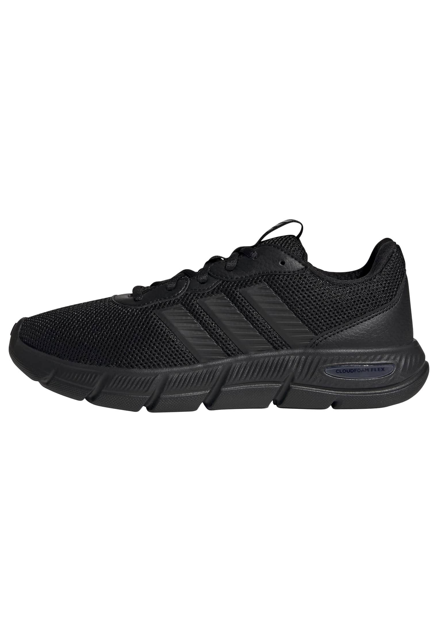 adidas Women's Cloudfoam Flex Laces Shoes, core Black/core Black/Grey six, 6 UK