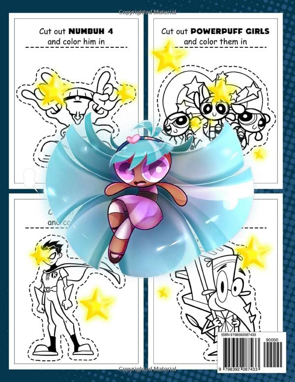 Cartoon Scissor Skills: The Modern Cutting For Beginner Activity Workbook Network Label Books Kid And Boys, Girls Book Adults & Teens image 3