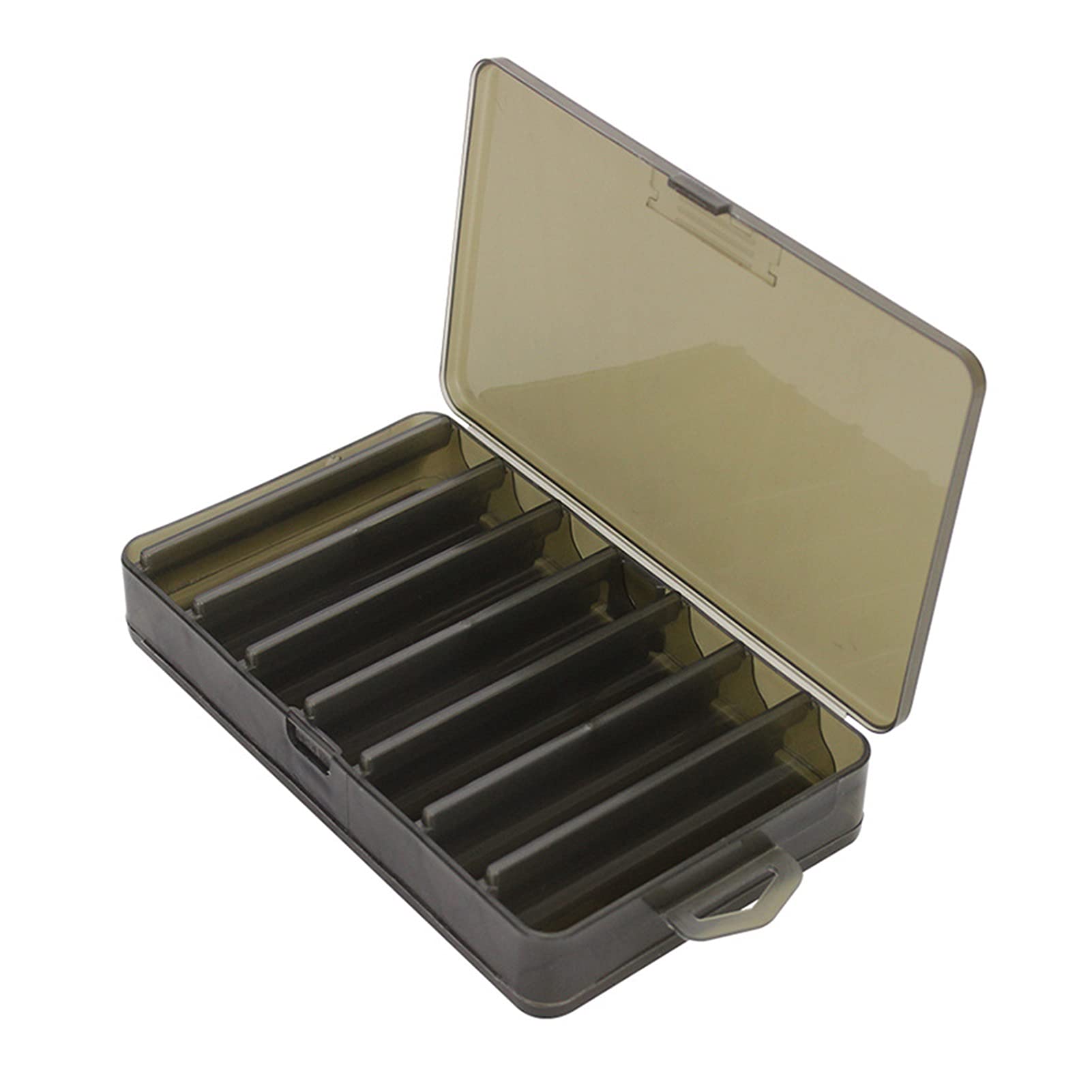 Angelzubehör Doublex Side Fishing Tackle Box Angelköder Box Köder Hook Outdoor Organizer Aufbewahrungskoffer Fish Accessory Box Kleinteilebox