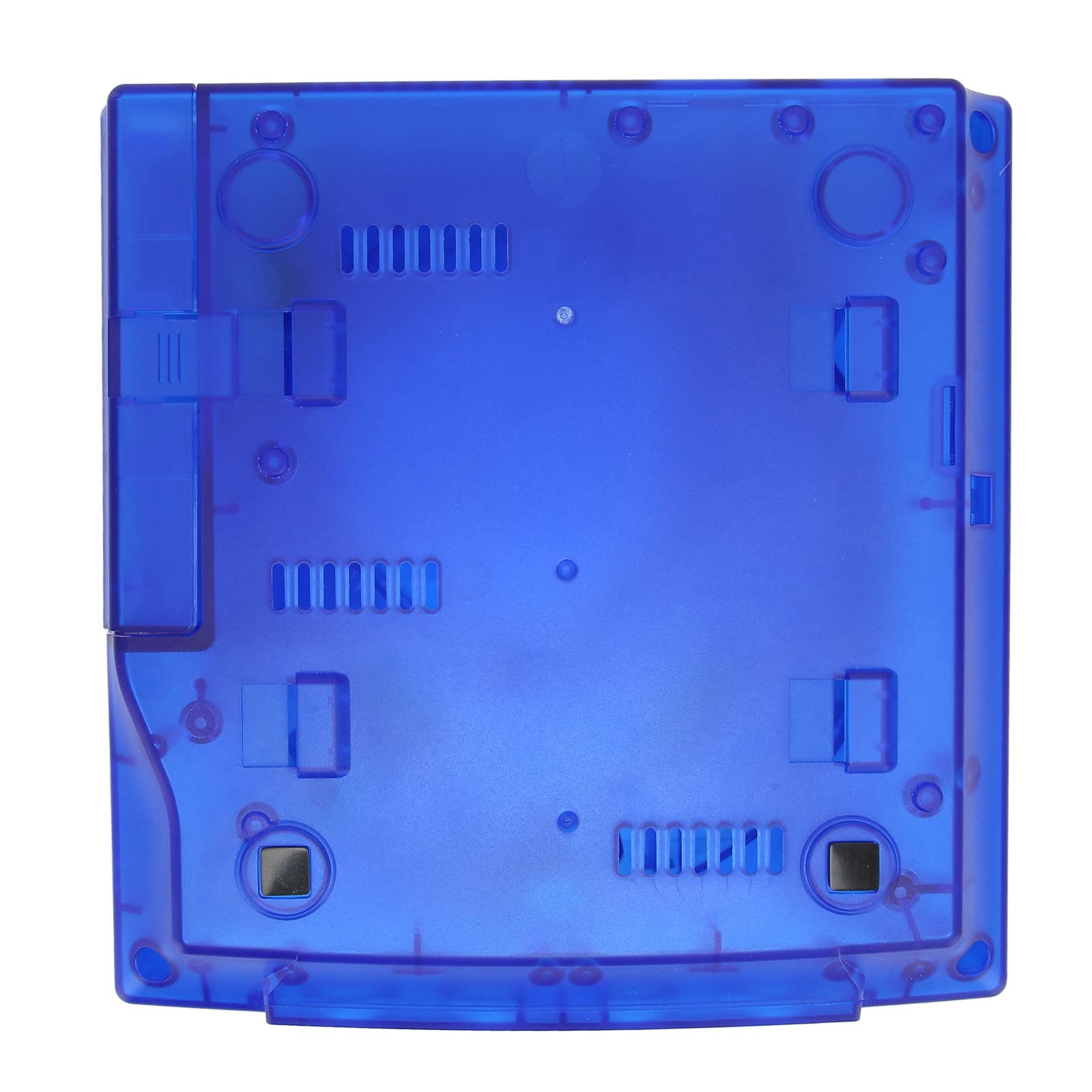 Tomantery Coque de Remplacement Transparente Rétro Translucide pour Console Dreamcast DC, Protection Robuste pour Toutes les Régions, ABS Bleu, Bouclier en Plastique Translucide de 1"