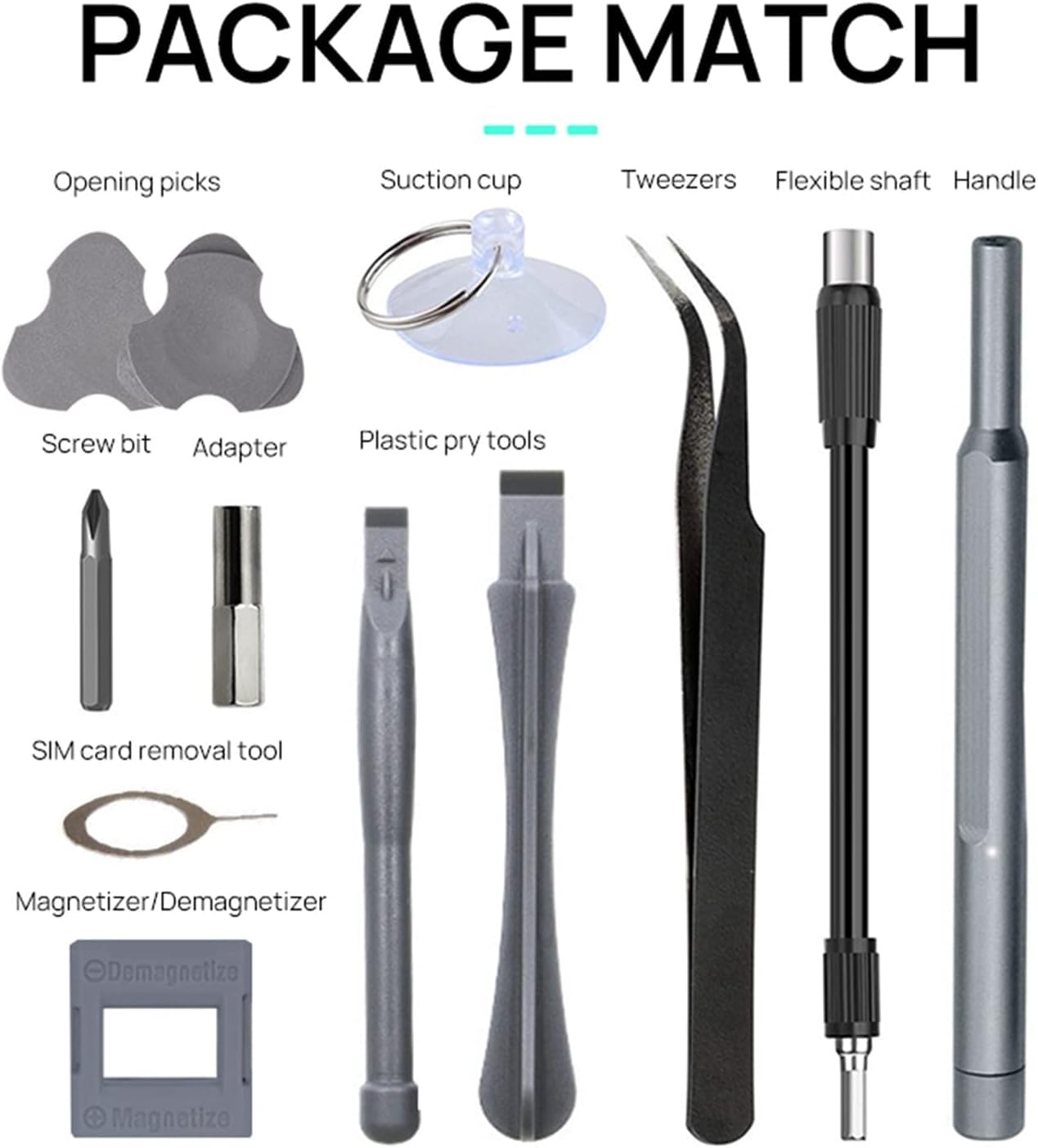 Juego de destornilladores portátiles, herramientas de reparación de precisión magnéticas, kit de destornillador hexagonal y torx, ideal para reparaciones de teléfonos móviles y relojes, incluye caja