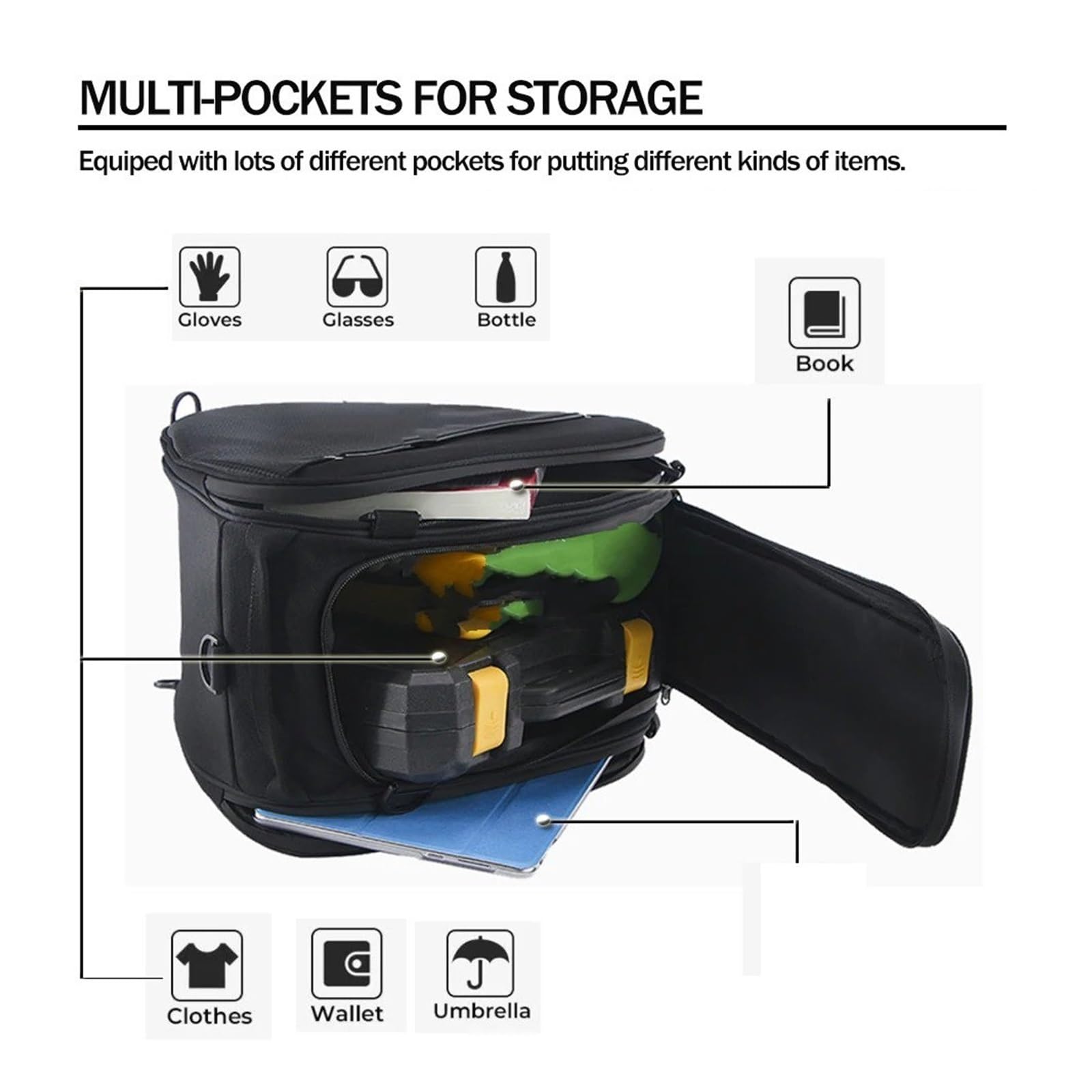 Borsa Moto Per BMW C400GT C 400GT C400 GT 400 C650GT 650GT C650 650 Moto Scooter Pedale Borsa Degli Attrezzi Bagagli Bisaccia Selle Moto Bagagli