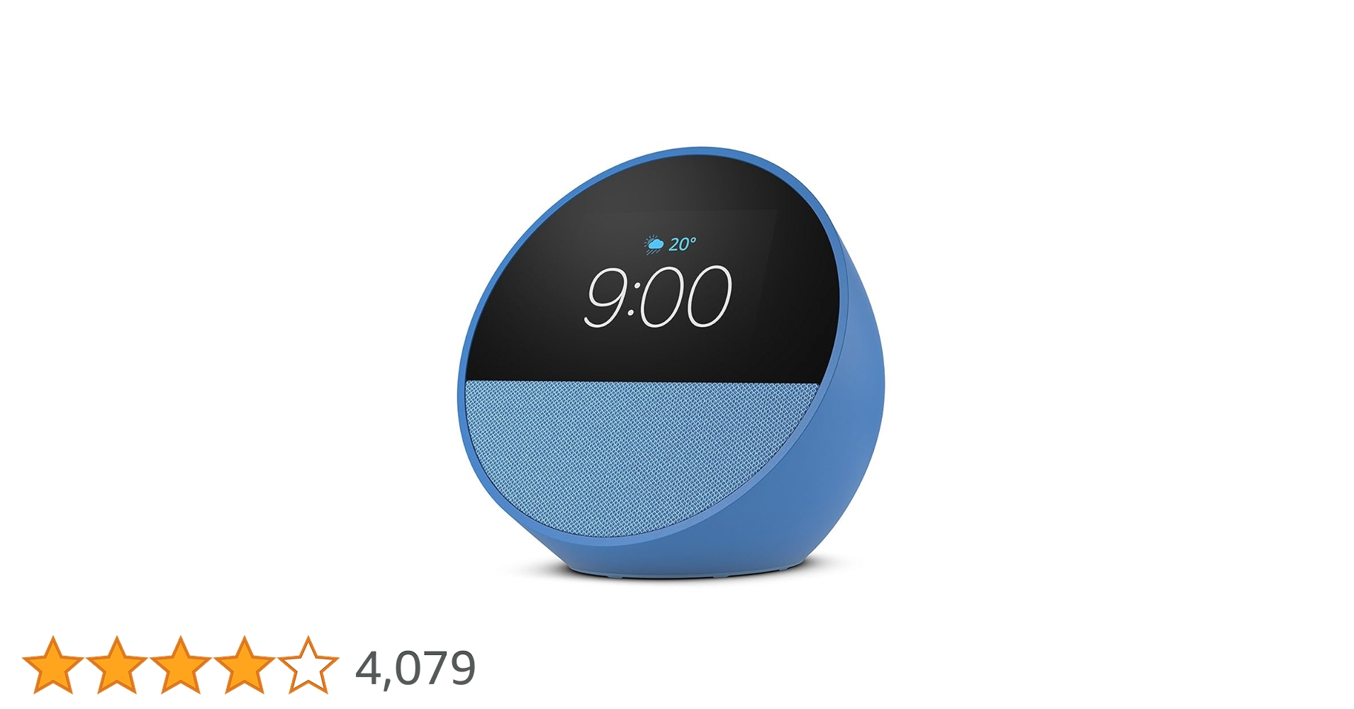 Amazon | Echo Spot（2024年発売）- スマートアラームクロック with