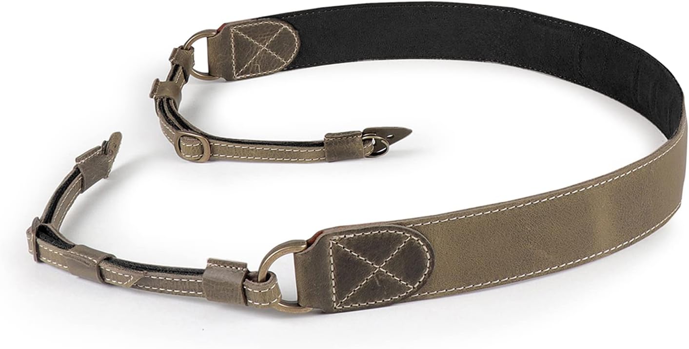 MegaGear SLR, DSLR Sierra Series Genuine Leather Camera Shoulder or Neck Strap - Image 6
