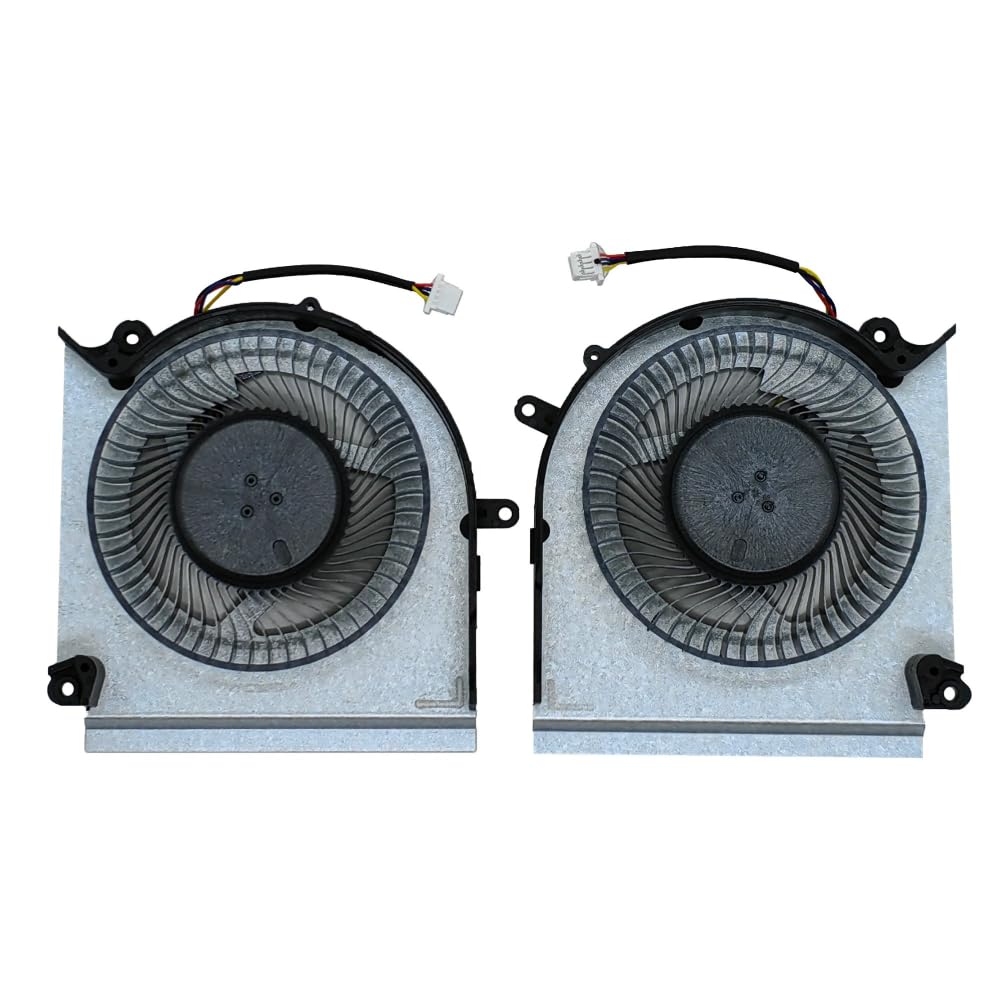 Wentylator chłodzący procesor i kartę graficzną do laptopa MSI GE68 GP68H 15M1 15M2 Series PABD1A010SHR N509 PABD1A010SHL N510 DC12V 0,6A