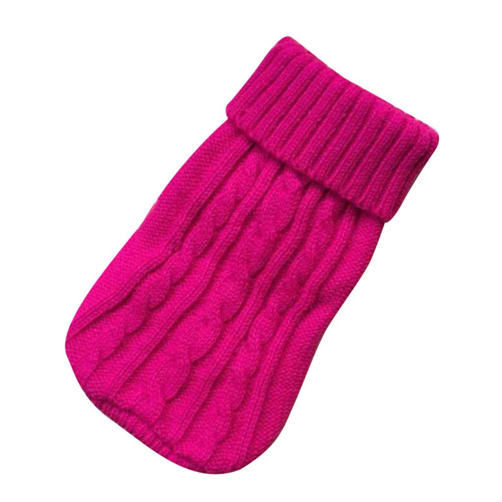 Winter Dog Sweater Small Dog Jumpers Warm Puppy Jumper Winter Knitted Dog Pullover Christmas Holiday Pet Outfits Puppy Jumpers For Small Dogs Pet Supplies for Puppy Small Medium Dogs
