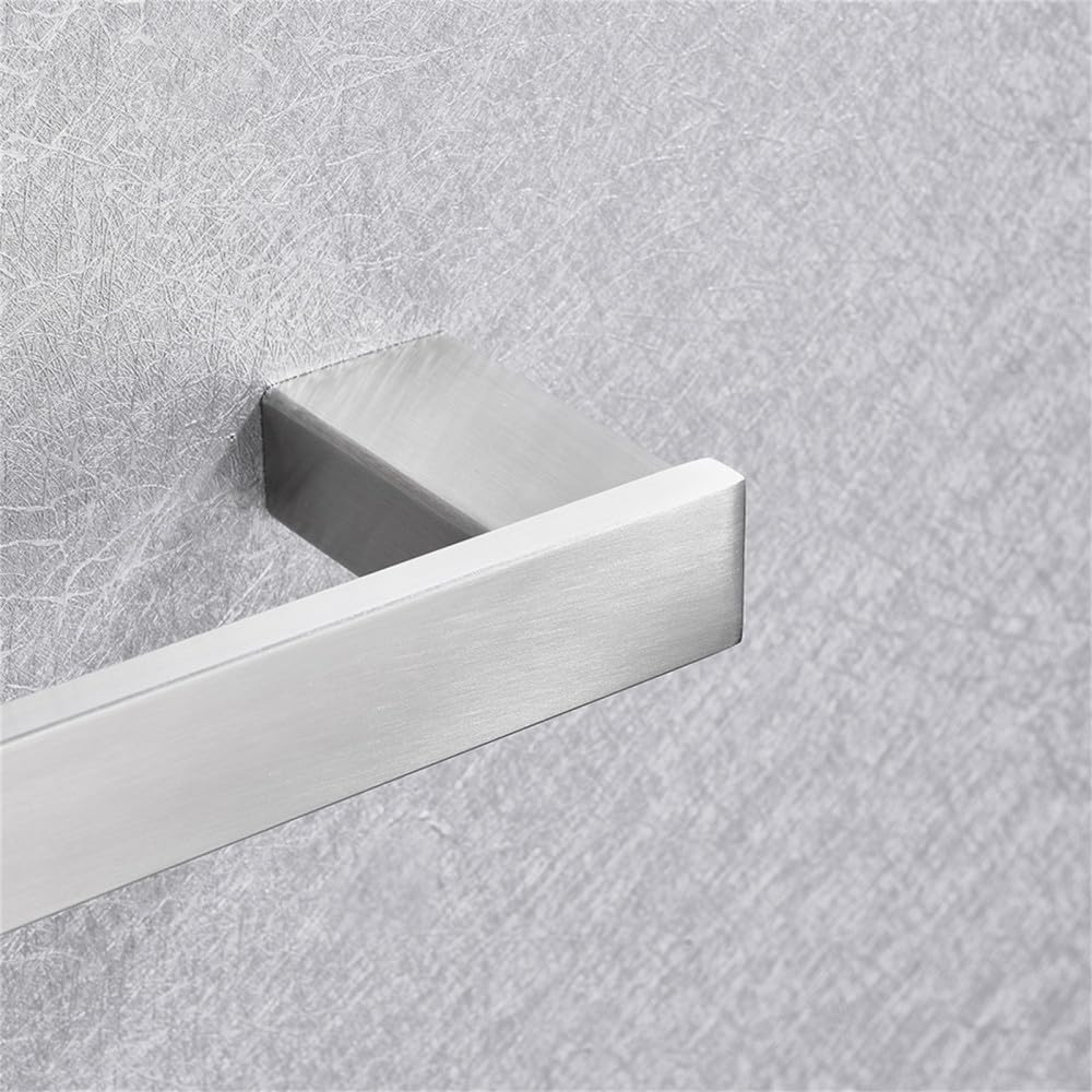 Türhaken Badezimmerhaken Badezimmer-Hardware-Set aus gebürstetem Nickel, Zubehör, Bademantelhaken, Handtuchhalter, Turm, Barregal, Seidenpapierhalter, Wandhalterung, einzelner Bademantelhaken, C(Color