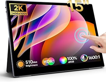 Amazon.co.jp: HAILESI モバイルモニター 15インチ 2496*1664 3:2画面