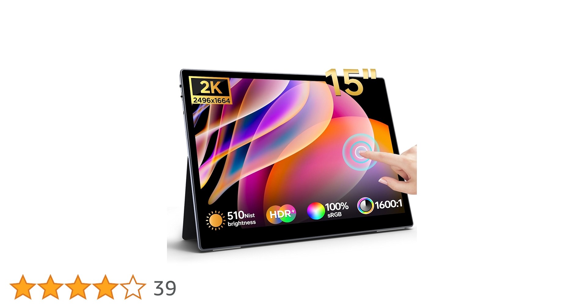 モバイルモニター 15インチ 2496*1664 3:2画面比 Amazon.co.jp: HAILESI モバイルモニター 15インチ 2496*1664 3