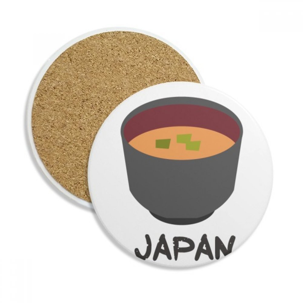 Dessous de verre pour boissons et soupe Miso lors de vos repas japonais