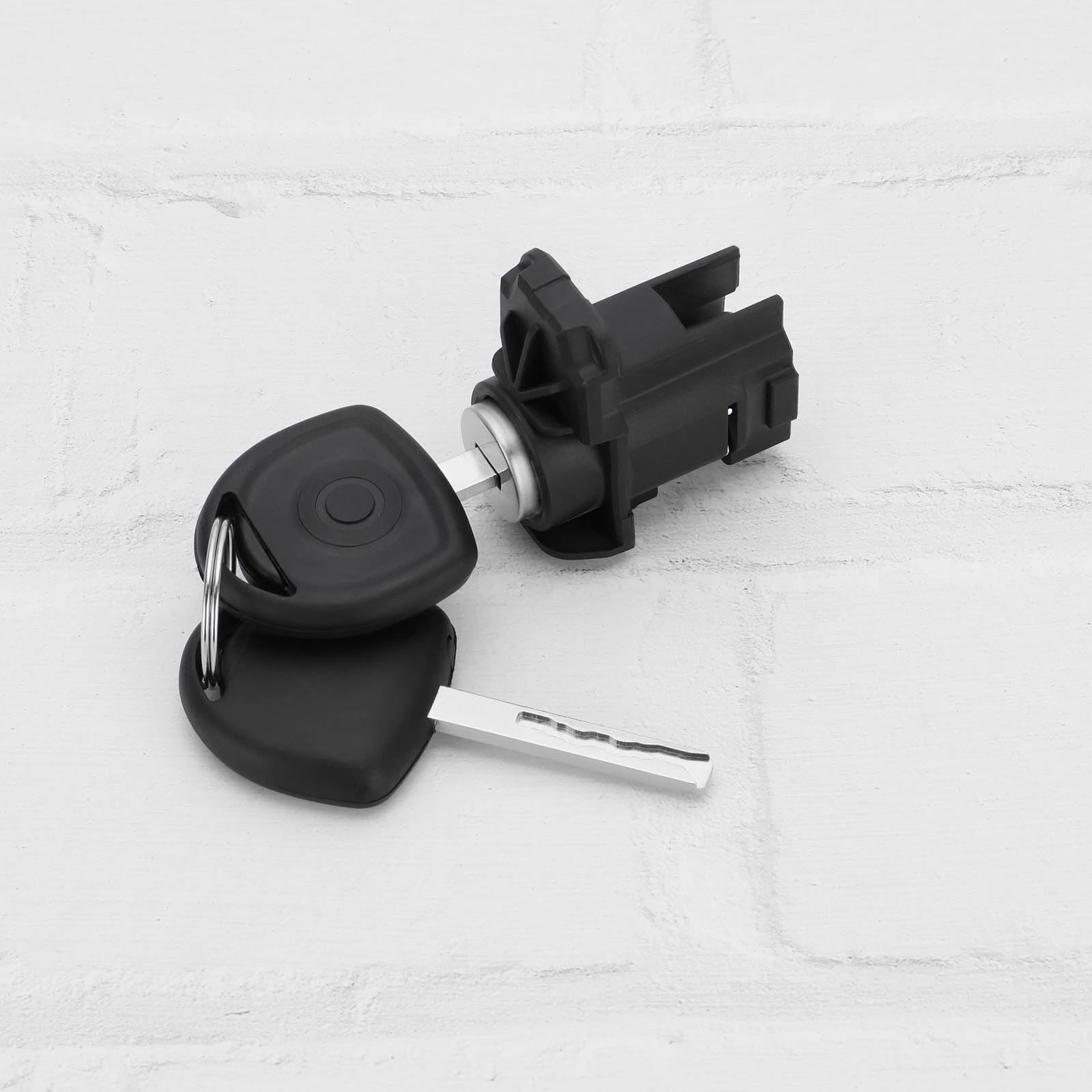 1 Satz Schlosszylinder für Fahrertür Vorne Links mit 2 Schlüsseln Ersatzteil 172371096 Kompatibel mit OPEL Corsa D 2006–2014