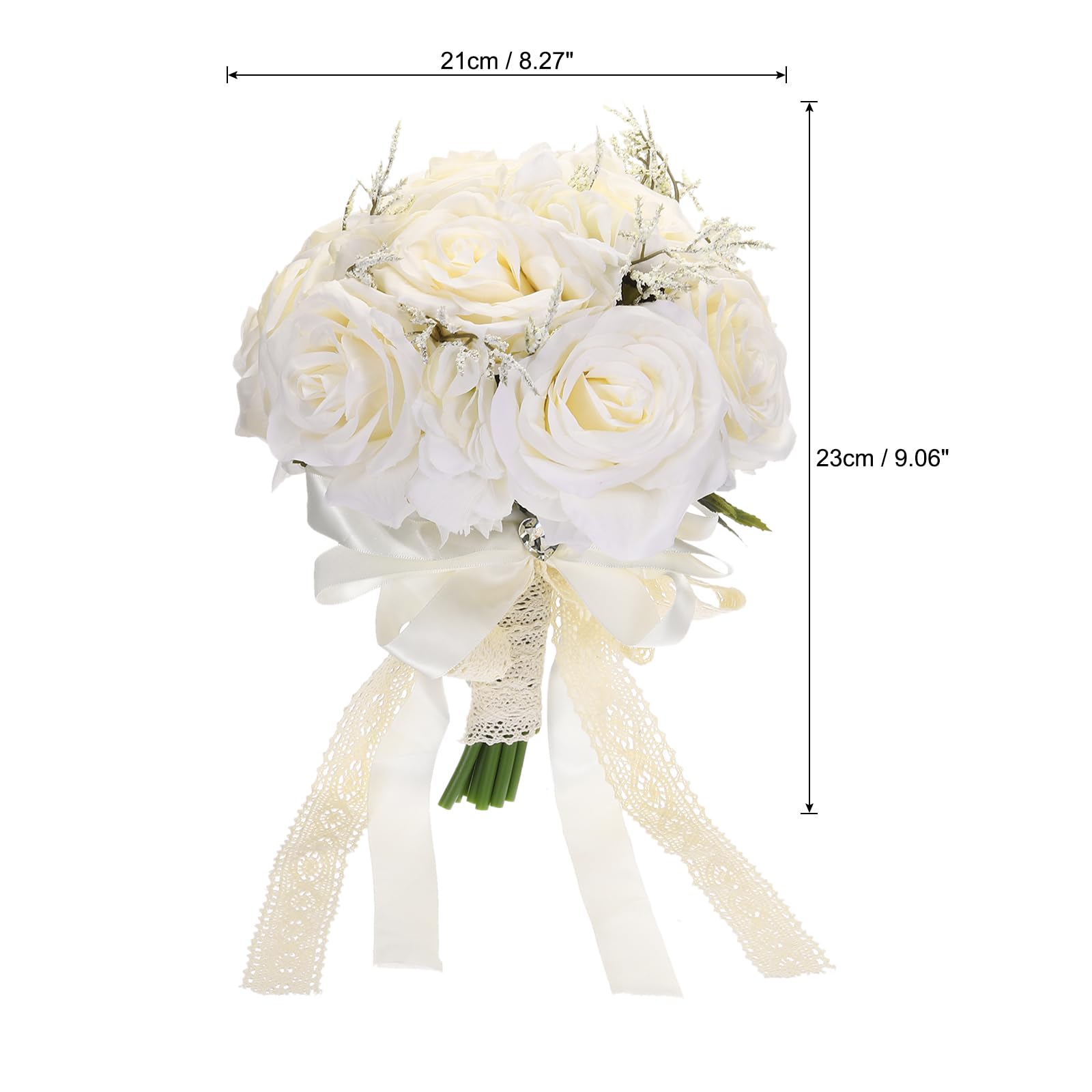 PATIKIL Artificial Bridal Bouquet - Image 2