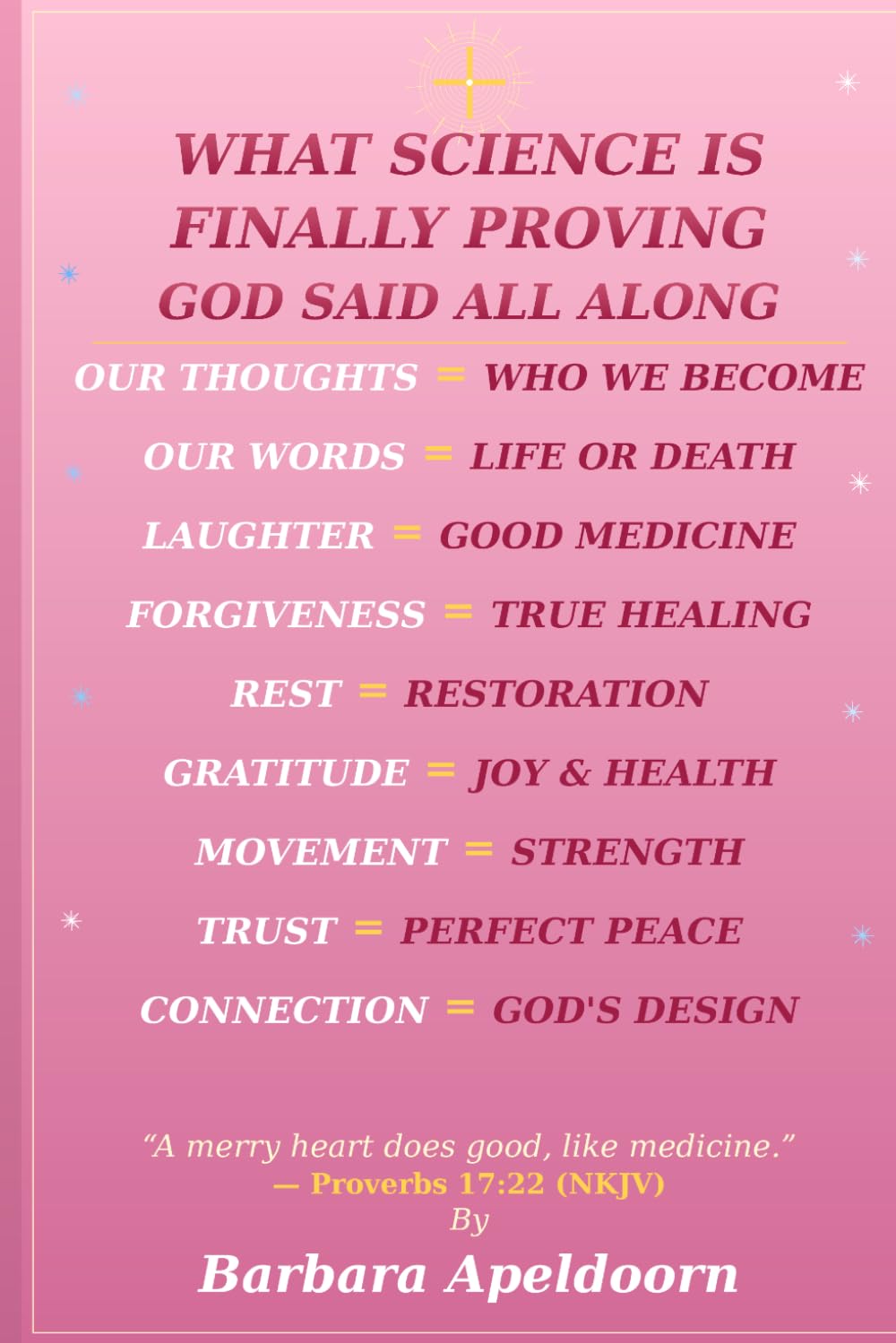 WHAT SCIENCE IS FINALLY PROVING GOD SAID ALL ALONG: The Bible, the Brain, and the Healing Power of What We Think, Speak, and Choose