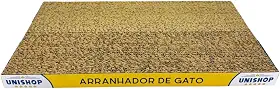 Arranhador de Gato em Papelão Ondulado Anti Estresse Aparência de Madeira