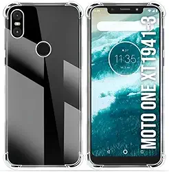 Genérico, Capa Case Acrílico Anti-Shock Para Moto One Modelo:Moto ONE