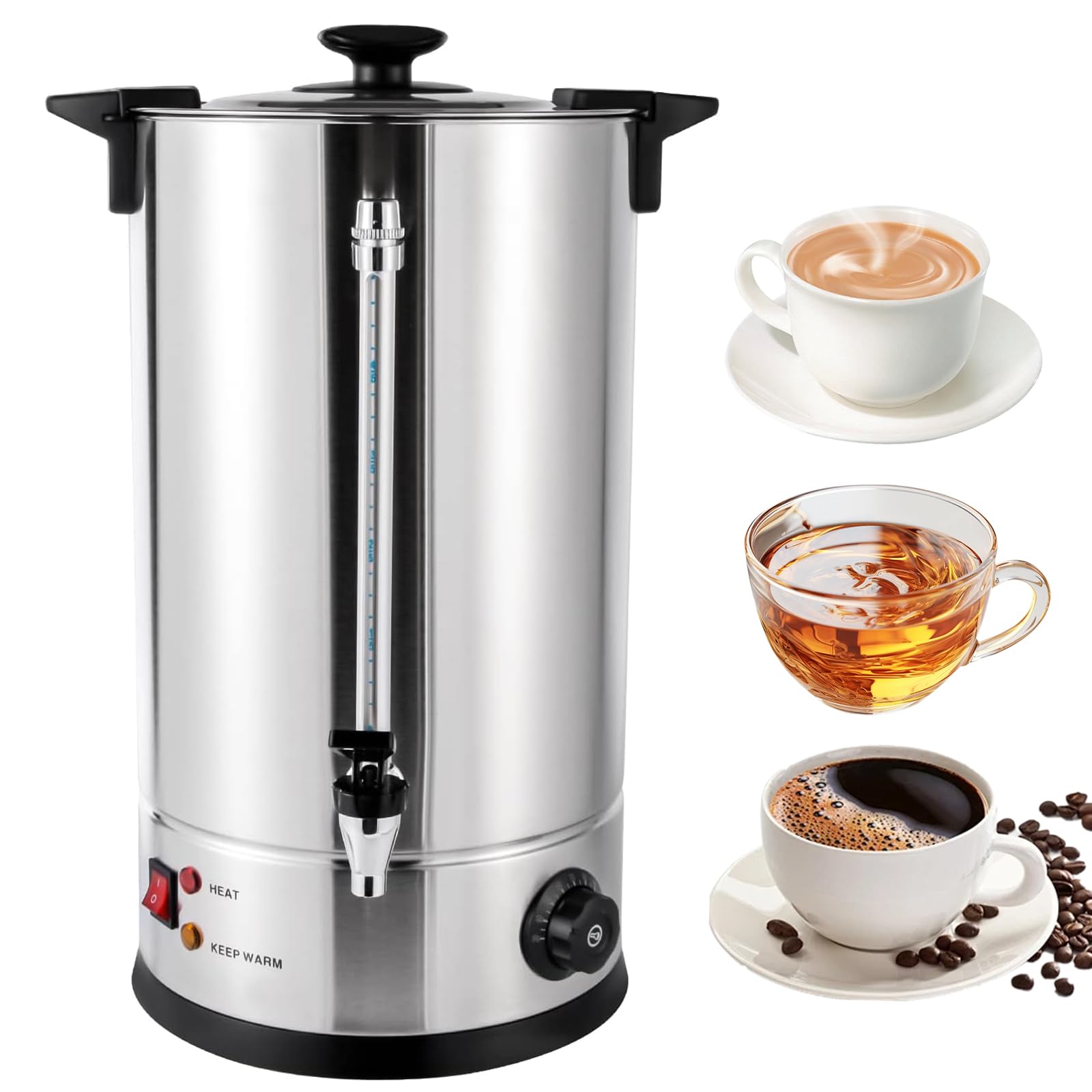 Distributeur d'eau chaude à température réglable pour buffet