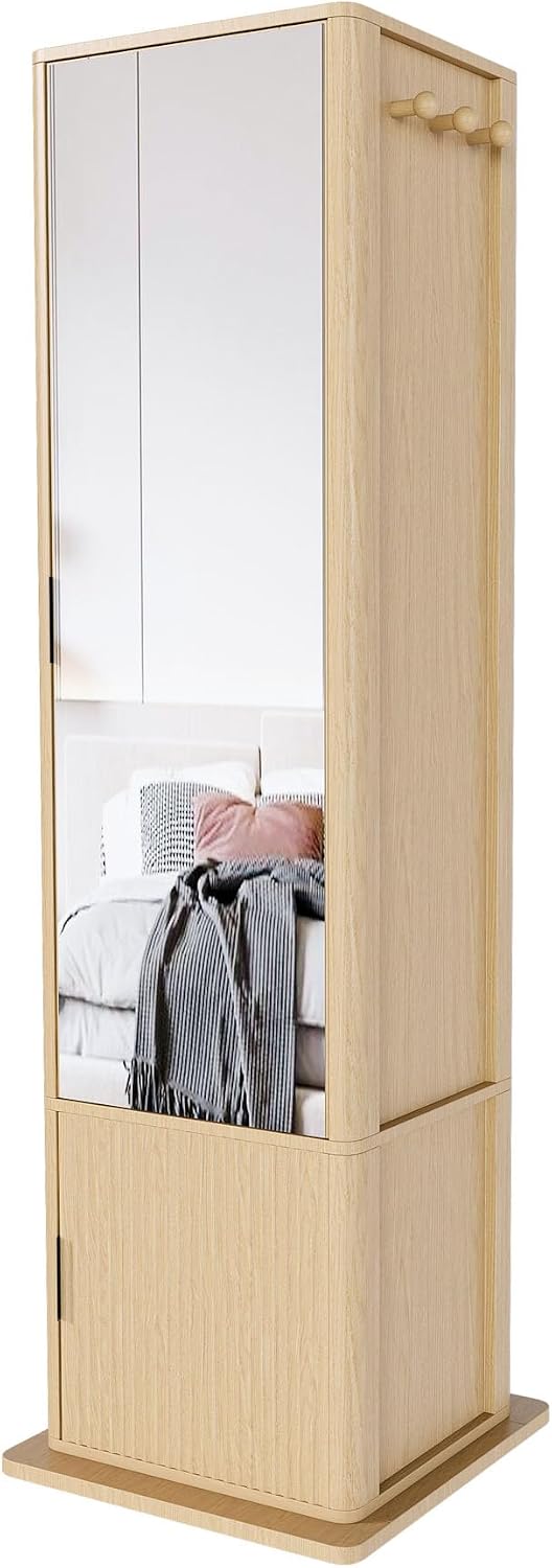 Anwick Stand up Jewelry Box with Mirror