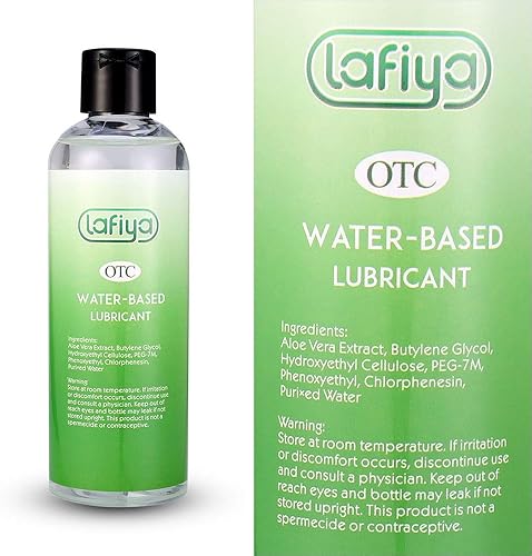 Miniatura 3 de Lubricante personal de aloe, lubricante orgánico a base de agua de larga duración para sexo, lubricante sexual para pieles sensibles, 8 onzas, libre