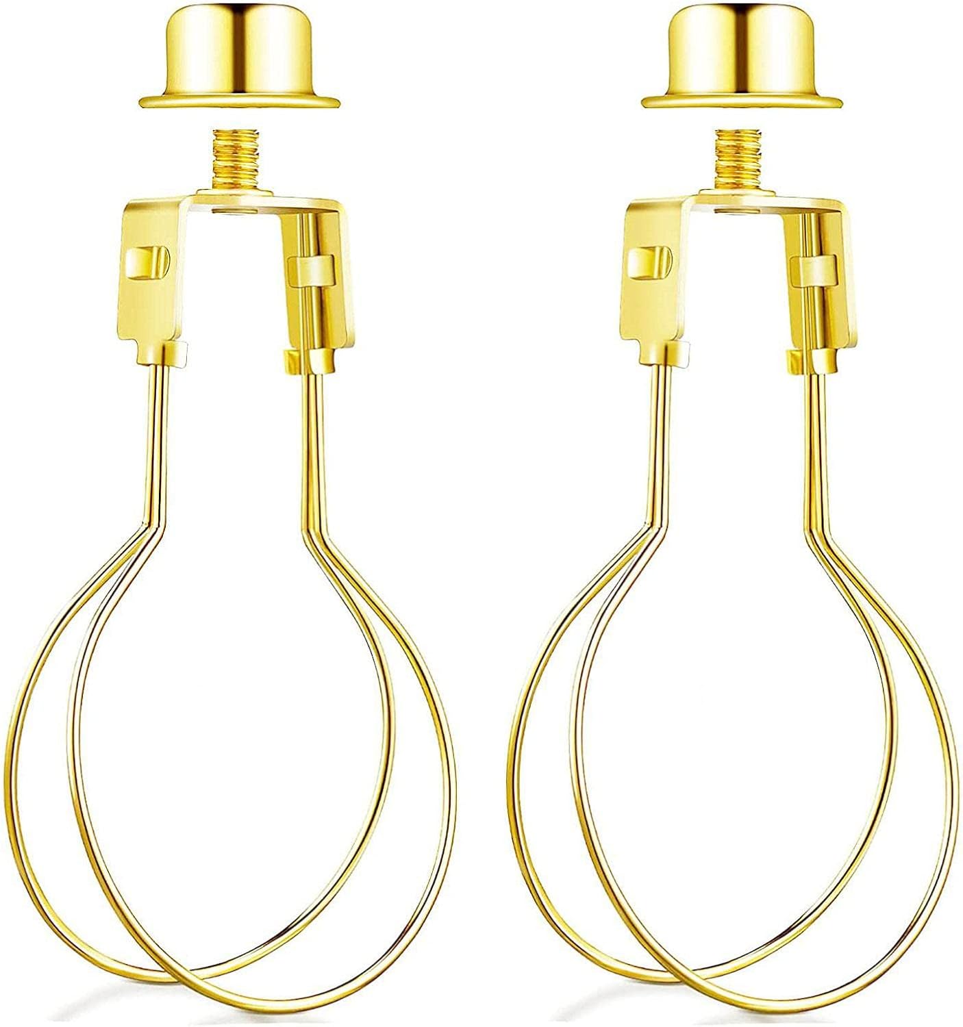 Lamp Shade Harp Holder Adapter kit,Lamp Shade Holder Includes Finial and Place