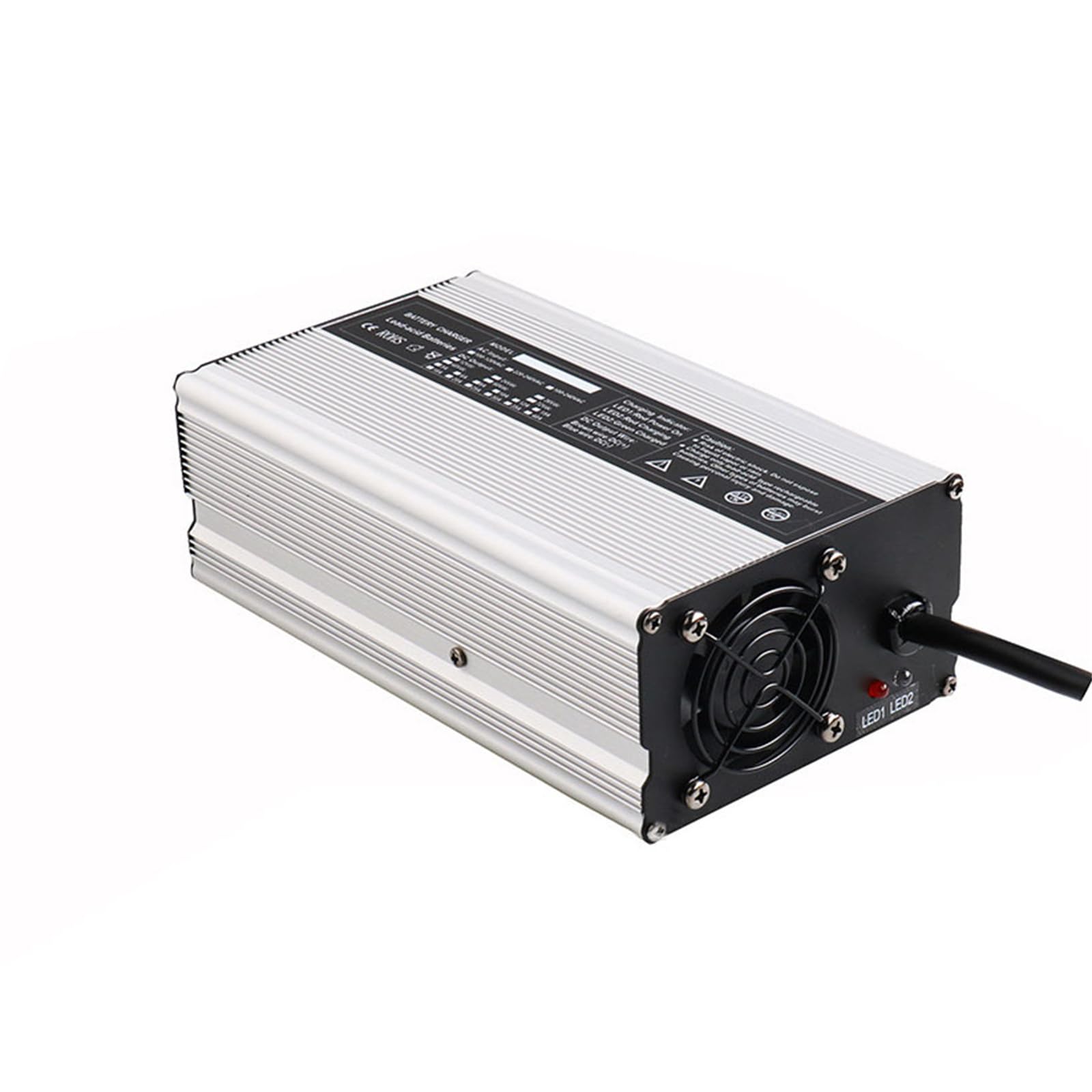 Cargador De Batería,Cargador De Montacargas Eléctrico De 12 V/24 V/36 V/48 V/60 V/72 V,Cargadores De Mantenimiento De 100 V CA A 240 V CA,para Carga De Baterías De Plomo-Ácido