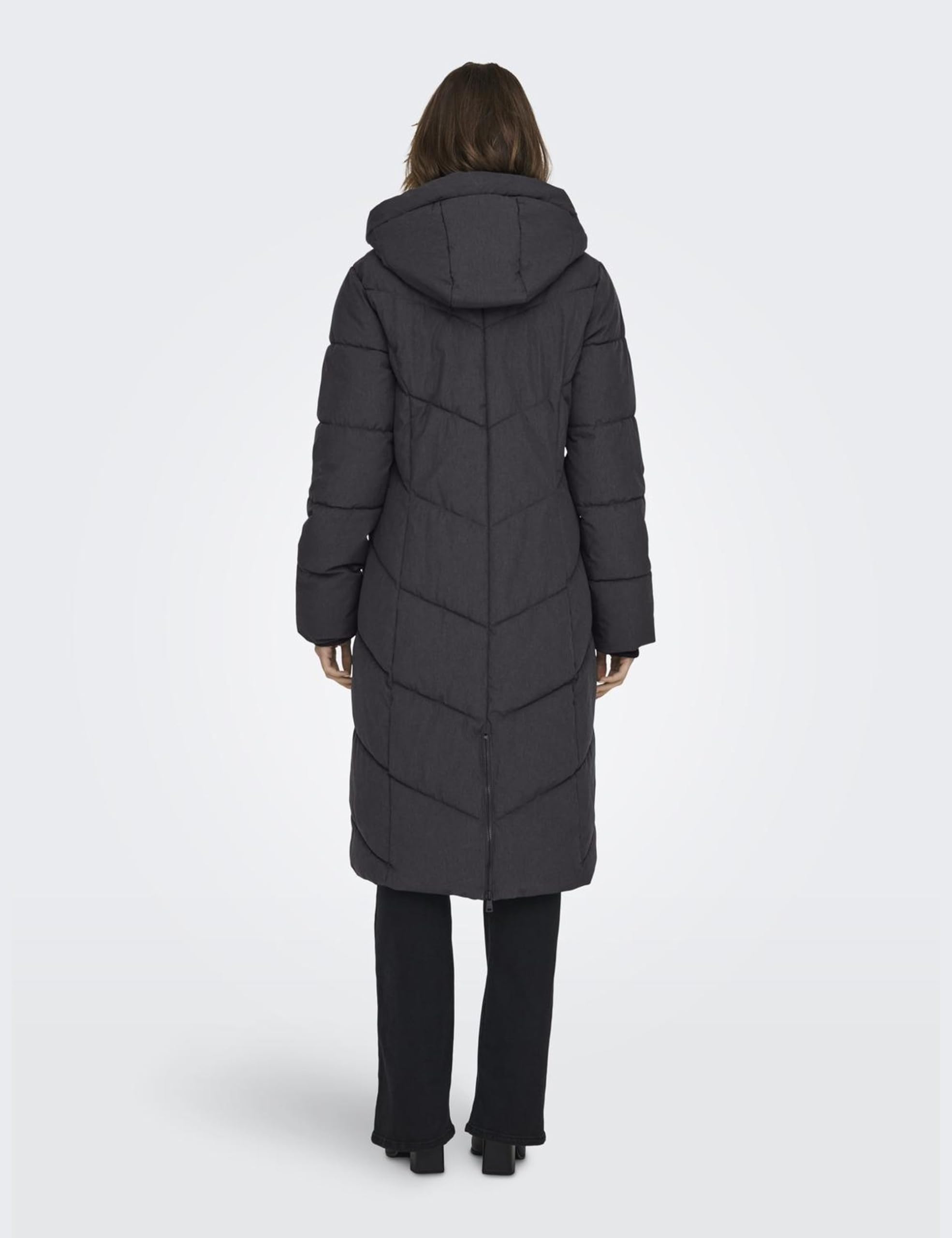 ONLY Onluma Functional Long Puffer Cs Otw Chaqueta acolchada Mujer (Pack de 1)
