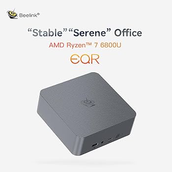 ミニPC Beelink EQR6 美品 Amazon.com: Beelink EQR6 Mini Pc,AMD Ryzen 7 6800U(8C/16T,up to