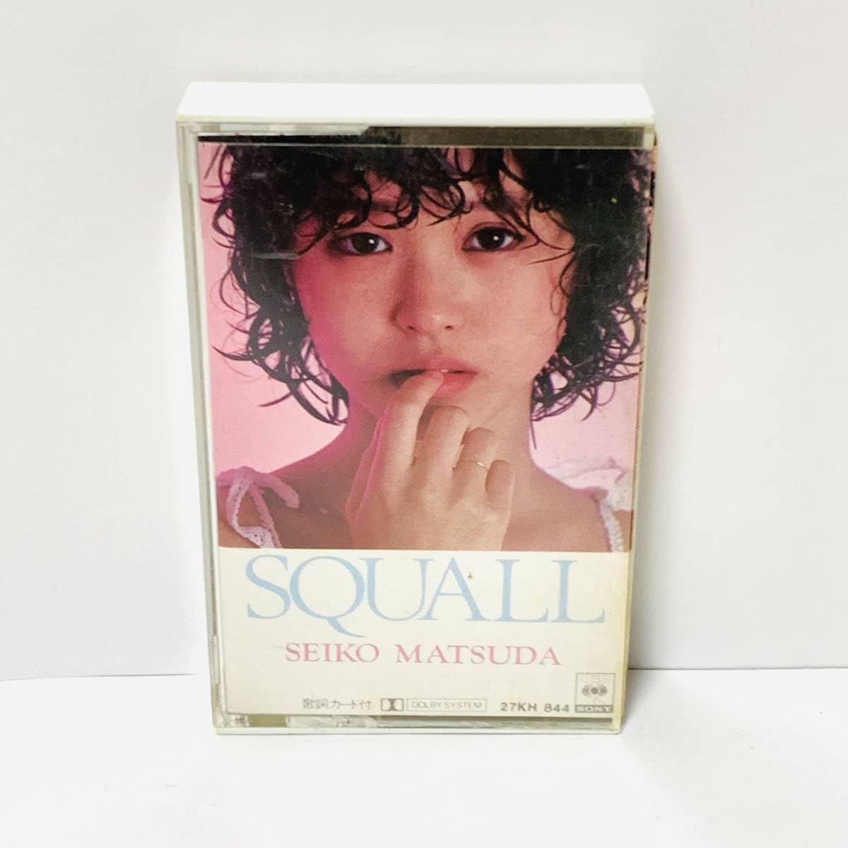 Amazon.co.jp: 松田聖子 SQUALL スコール 青い珊瑚礁 邦楽 カセット