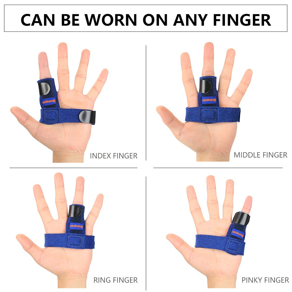 Trigger Finger Splint for Alleviating Finger Locking, Popping, Bending
