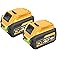 2Packs DCB609 20V/60V Flexvolt Battery 9.0Ah for DeWalt 20V/60V Power Tools, for dewalt 20V/60V Flex Volt Battery DCB609 DCB6