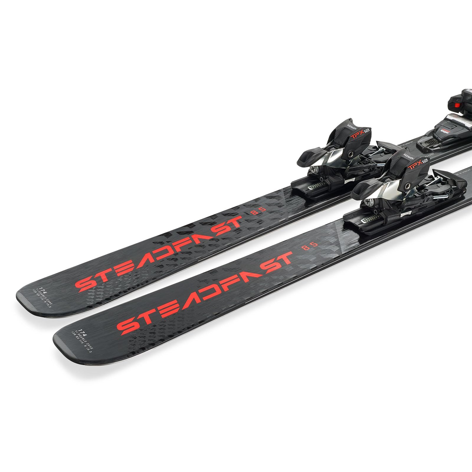 Nordica スキー板 ブラック レッド Amazon | Nordica メンズ Steadfast 85 DC FDT ブラック/レッド 安定