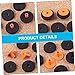 BESTonZON 7pcs Drum Pads Drum Cymbal Felts Cymbal Replacement Accessories -hat Clutch Felt Cymbal Hardware Drumming Emergency Kit Cymbal Base Felt Cymbal Sleeves Cymbal Stand Cymbal Supplies