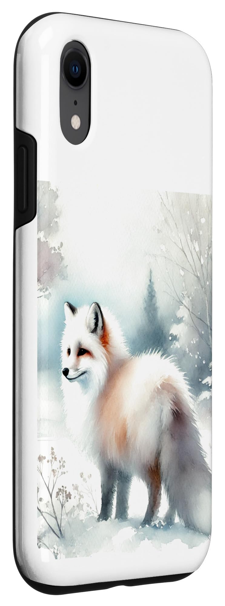 iPhone XR Arctic Fox Kids Case - Image 3