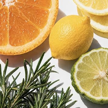 Plant-Based Odor Eliminator Spray Natural Essential Oil Air Freshener for Home, Bathroom, Fabrics & Pet Areas 8 oz (Citrus Veil)