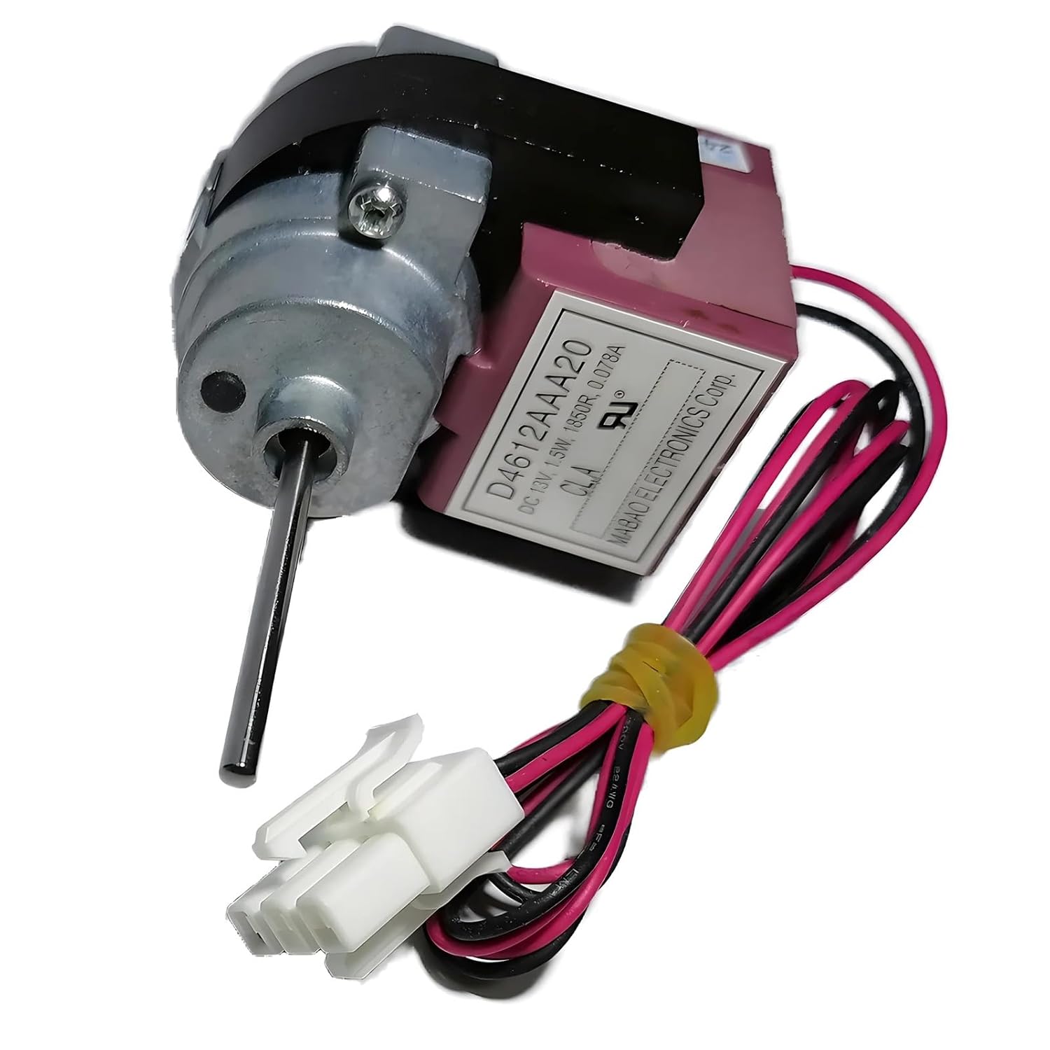 D4612AAA20 Refrigerator Fan Electronic Starter DC 13V 1.5W 1850RPM 0.078A Fridge Freezer Evaporator
