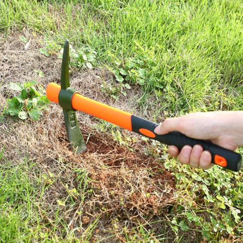 8 Piezas Azada de Mano Lothee 15 Pulgadas para Jardín miniatura 4