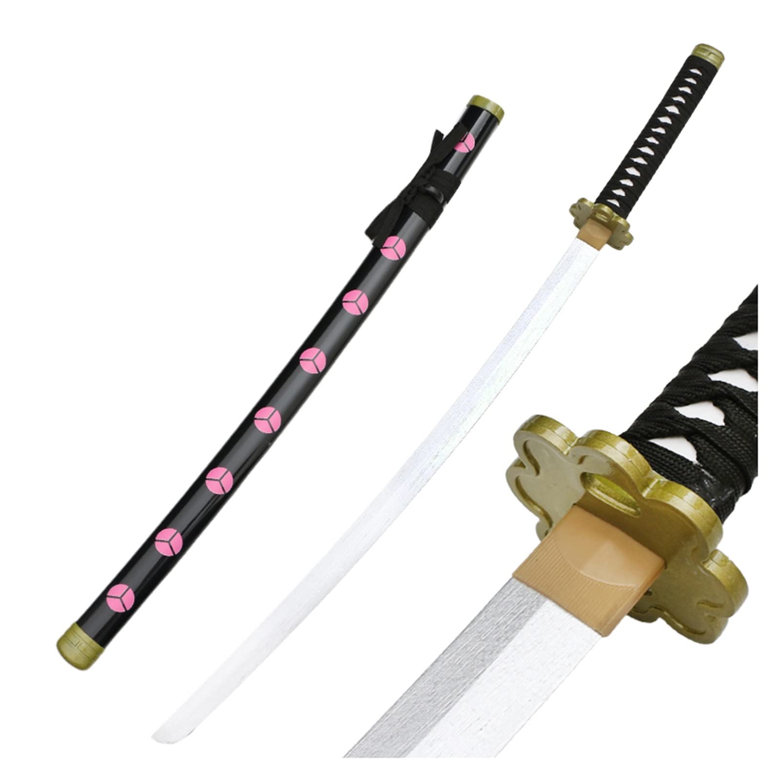 Amazon.co.jp: アニメサムライ刀 鞘付き 木製刀 武器小道具