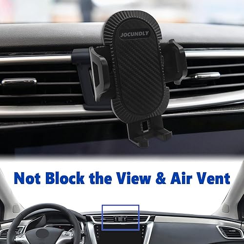 Miniatura 4 de JOCUNDLY Car Phone Mount 2015-2023 Nissan Murano Thick Case Friendly Mobile Phone Holder Cell Navigation Bracket Air Vent Auto Accessories Cradles,